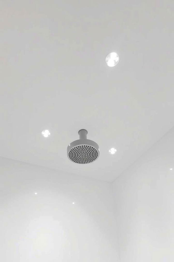 Seamless Recessed Lighting - Shower Lighting Ideas for a Luxurious Bath Experience