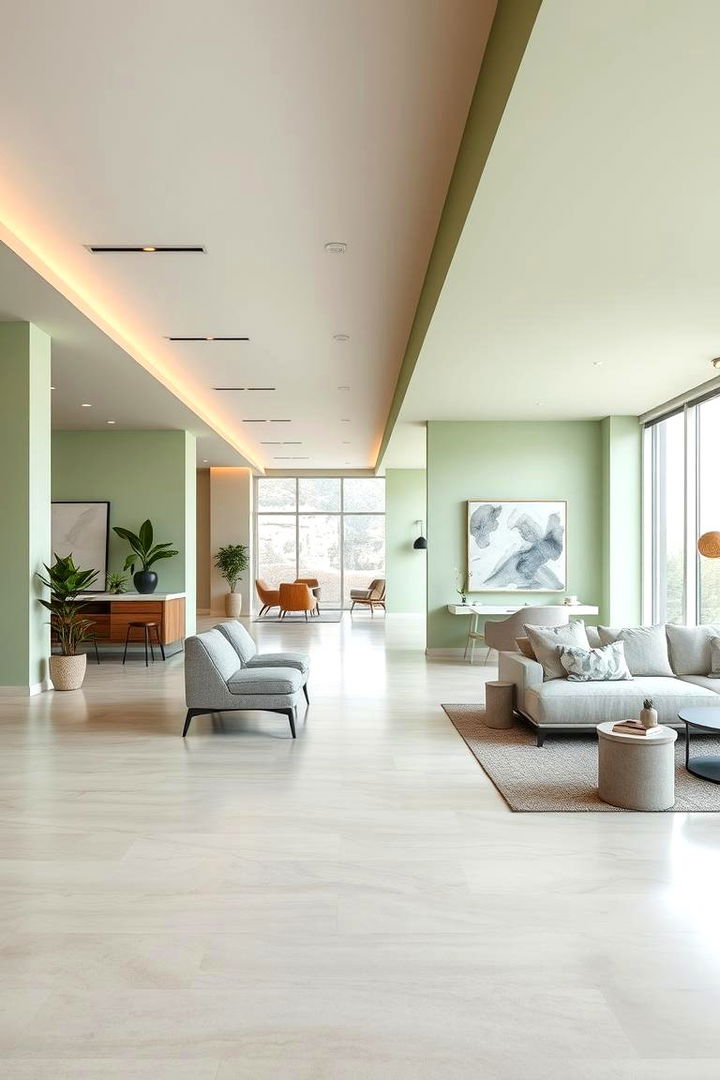 Seamless Transitions with Sage Elements - 22 Sage Green Paint Color Ideas