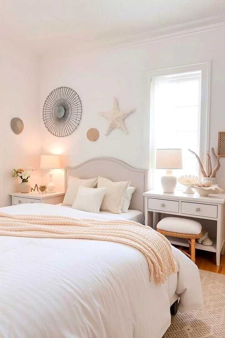 Seashell Inspired Decor - 22 Underwater Mermaid Bedroom Ideas