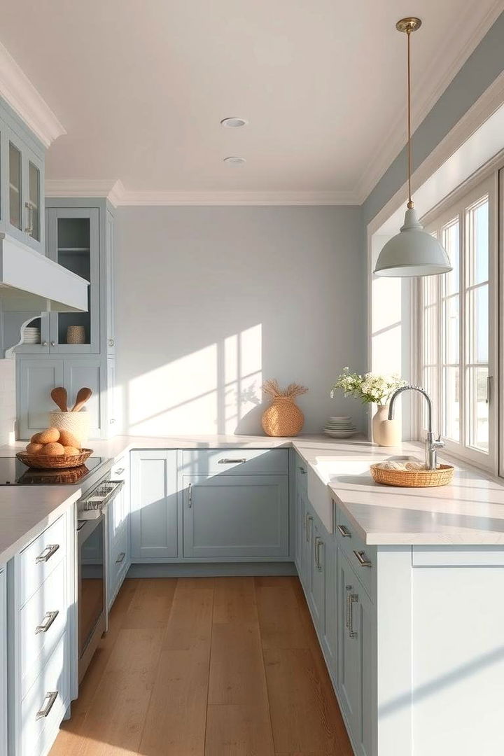 Seaside Serenity Kitchen - 22 Mediterranean Kitchen Ideas