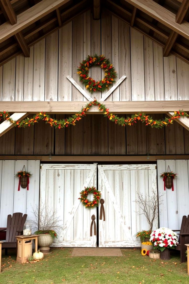 Season Inspired Decorations - 22 Barn Wedding Ideas