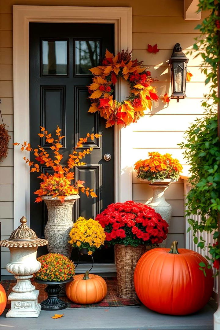 Seasonal Accents - 22 Small Porch Ideas
