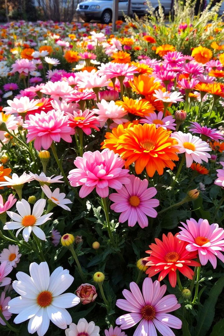 Seasonal Blooming Themes - 22 Front Yard Flower Bed Ideas