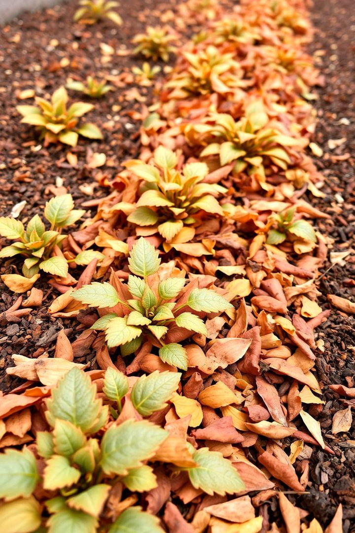 Seasonal Color Mulch Edging - 22 Mulch Edging Ideas