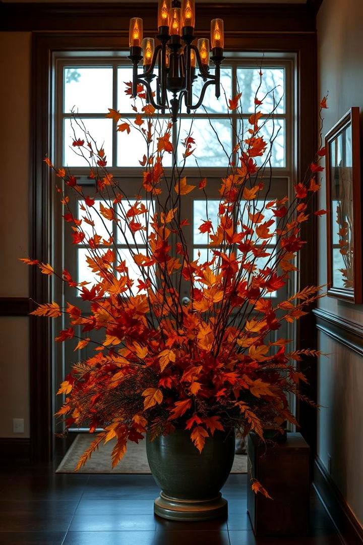 Seasonal Focal Displays - 22 Foyer Decor Ideas