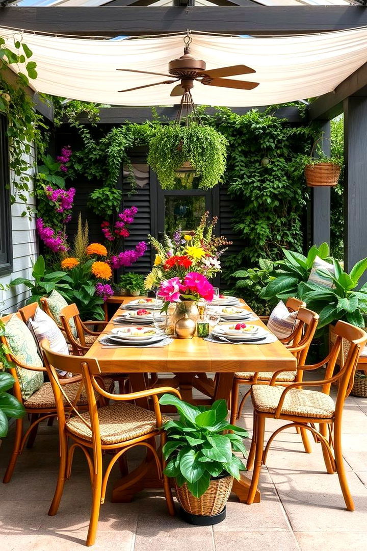 Seasonal Garden Retreat - 22 Greenhouse Dining Room Ideas