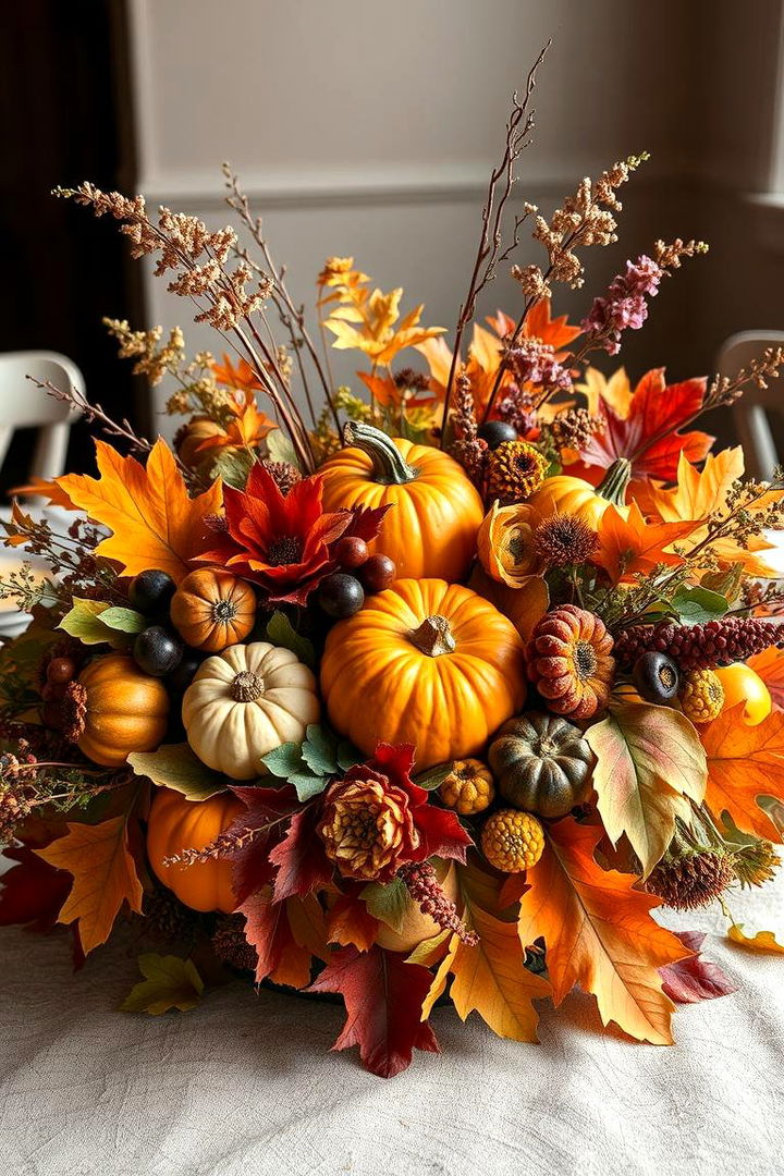 Seasonal Harvest Arrangements - 22 Wedding Centerpiece Ideas