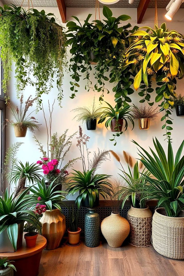 Seasonal Plant Display Room - 22 Garden Room Ideas