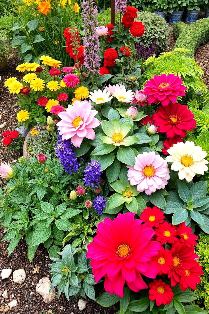 Seasonal Plant Rotation - 22 Small Front Yard Landscaping Ideas