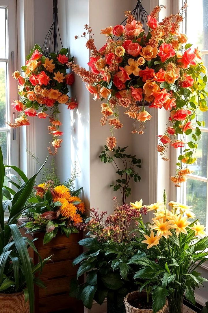 Seasonal Plant Theme Transformations - 22 Ways Decorating With Plants