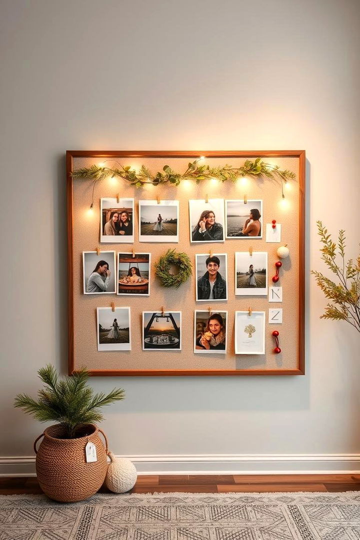 Seasonal Rotation Board - 22 Photo Wall Ideas