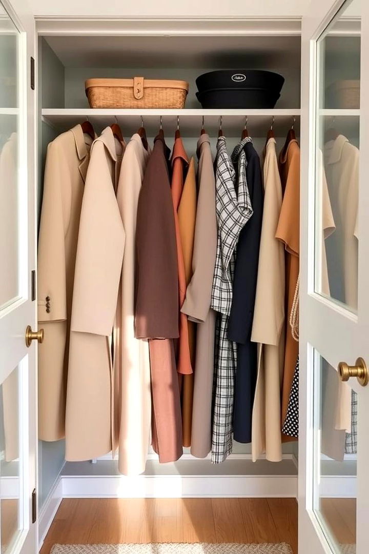 Seasonal Rotation Organization - 22 Coat Closet Ideas