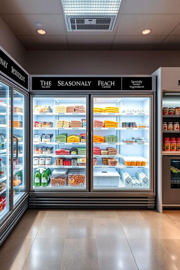 Seasonal Rotation Storage Systems - 22 Fridge Organization Ideas