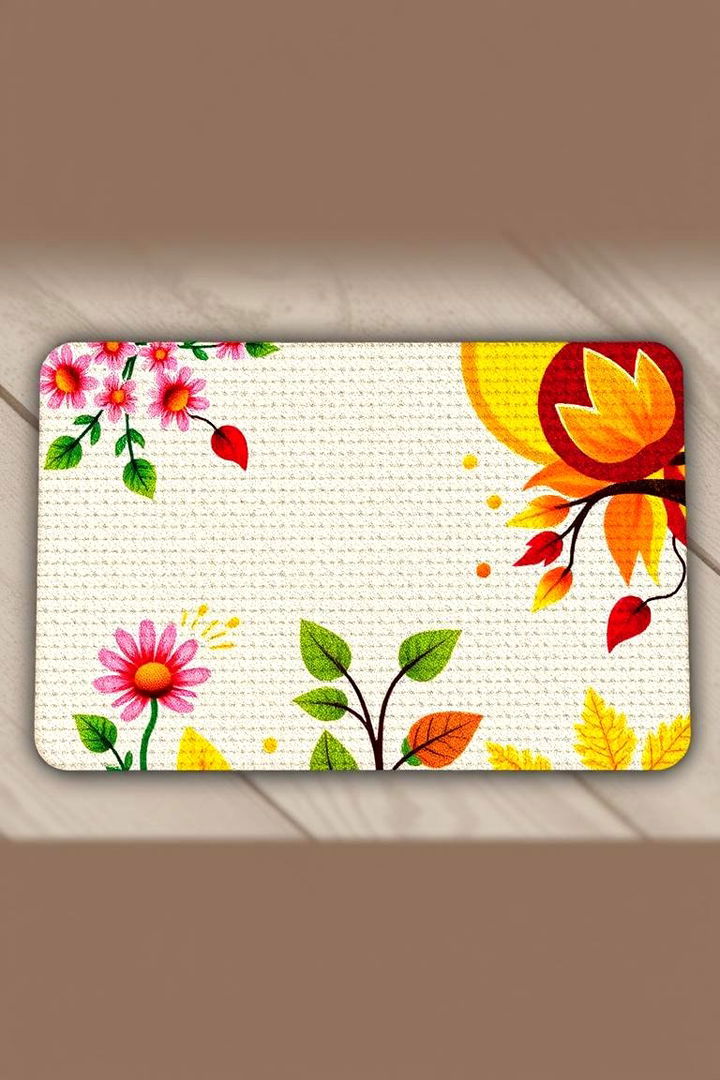 Seasonal Theme Mat - 22 Front Door Mat Ideas