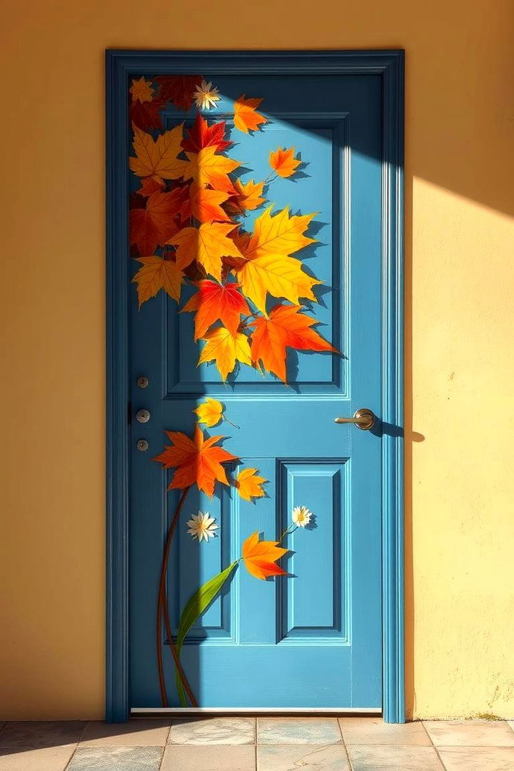 Seasonal Theme Transformation Door - 22 Door Painting Ideas