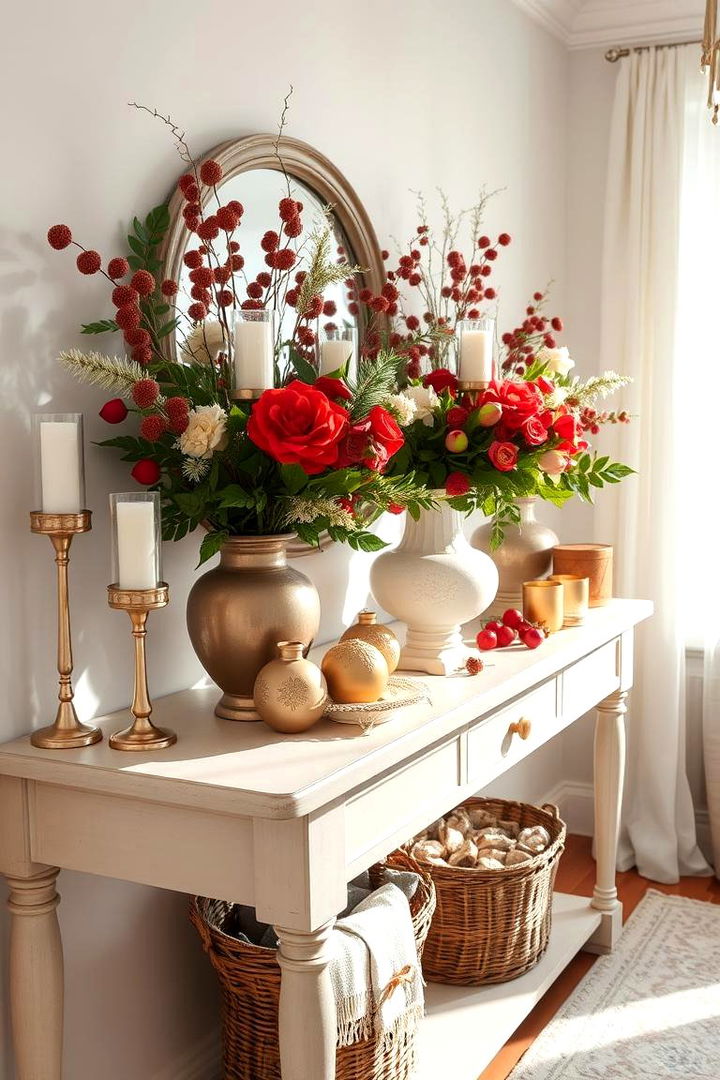 Seasonal Themes - 22 Console Table Decor Ideas