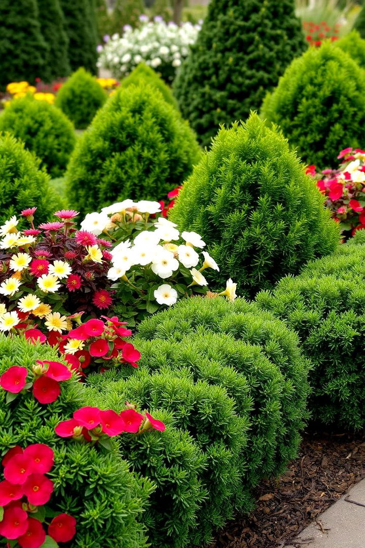 Seasonal Variation Accents - 22 Front Yard Boxwood Designs