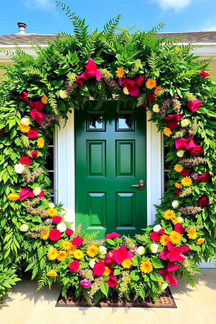Seasonal Wreath Displays - 22 Front Door Decor Ideas