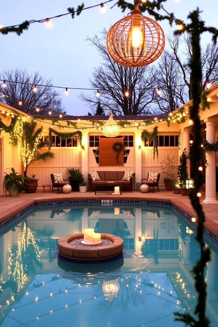 Seasonal and Festive Touches - 22 Pool Decor Ideas