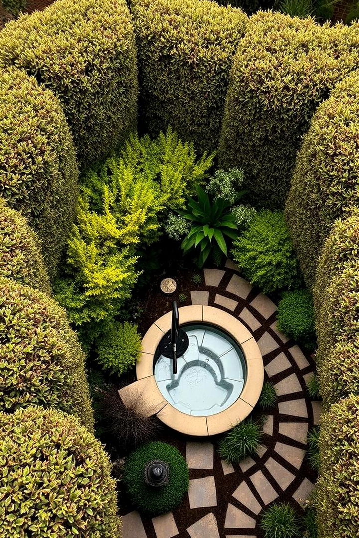 Secluded Garden Nook - 22 Hot Tub Landscaping Ideas