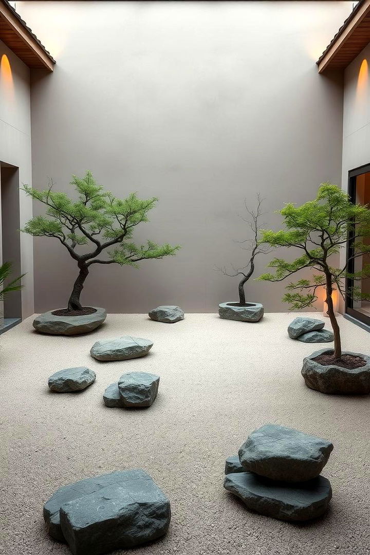 Secluded Zen Garden - 22 Sunken Patio Ideas