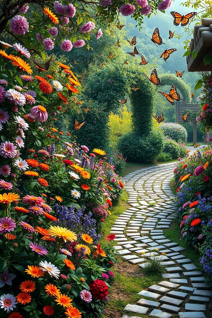 Secret Butterfly Garden - 22 Enclosed Garden Ideas