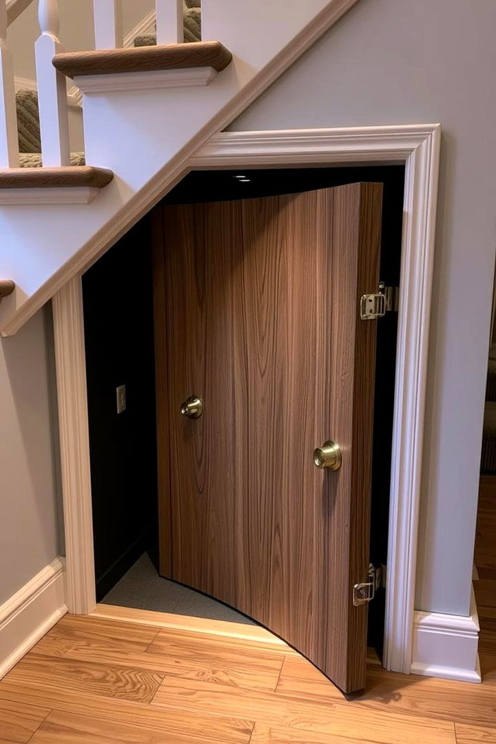 Secret Safe Hideaway - 22 Under Stair Storage Ideas