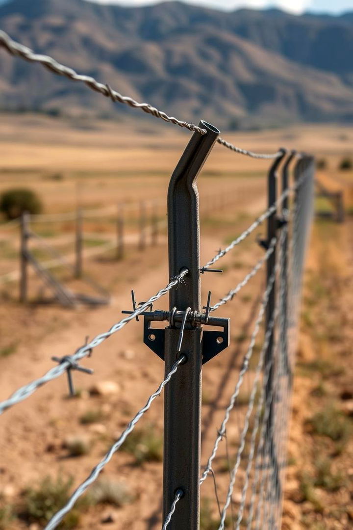 Secure Barbed Wire Safety Fence - 22 Farm Fence Ideas