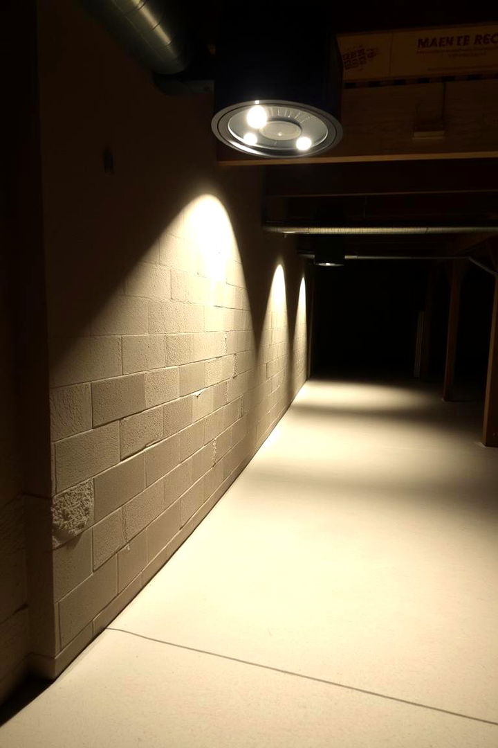 Security Lighting to Ensure Safety - 22 Basement Lighting Ideas