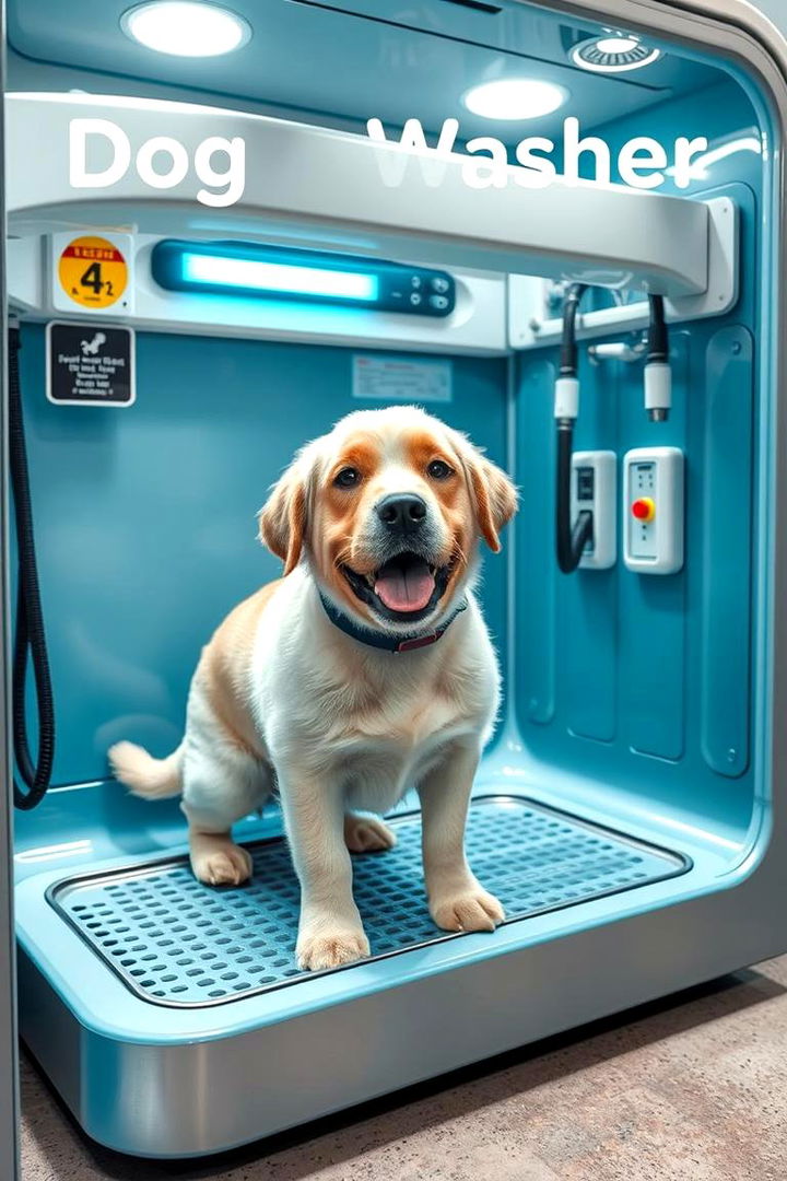 Self Cleaning Dog Wash System - 22 Dog Wash Station Ideas