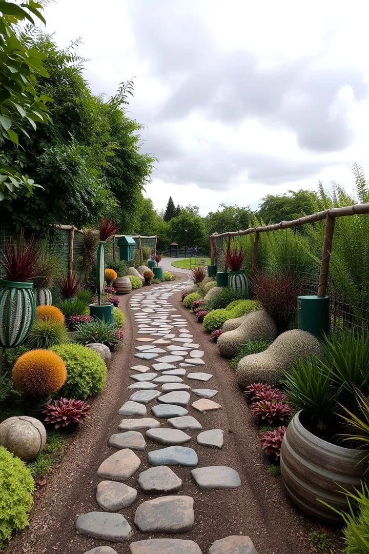 Sensory Path and Nature Trail - 22 School Garden Ideas