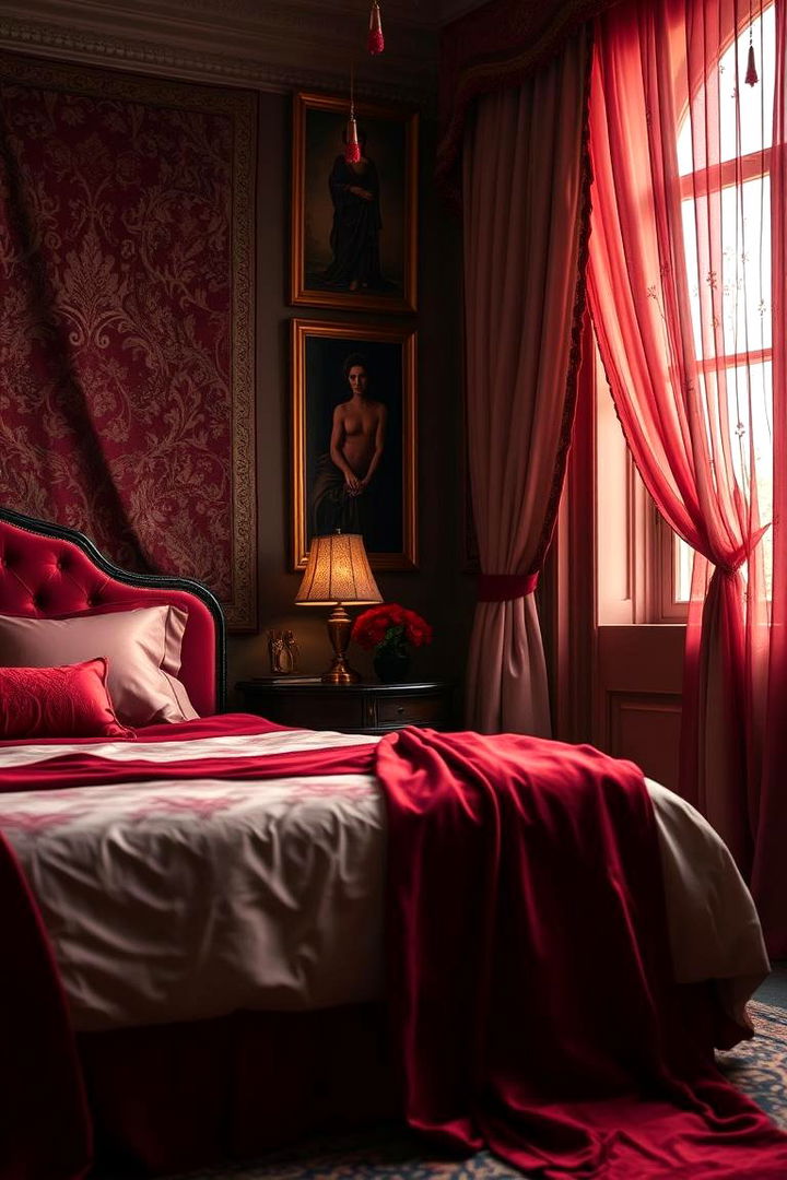 Sensual Sanguine Details - 22 Vampire Bedroom Ideas