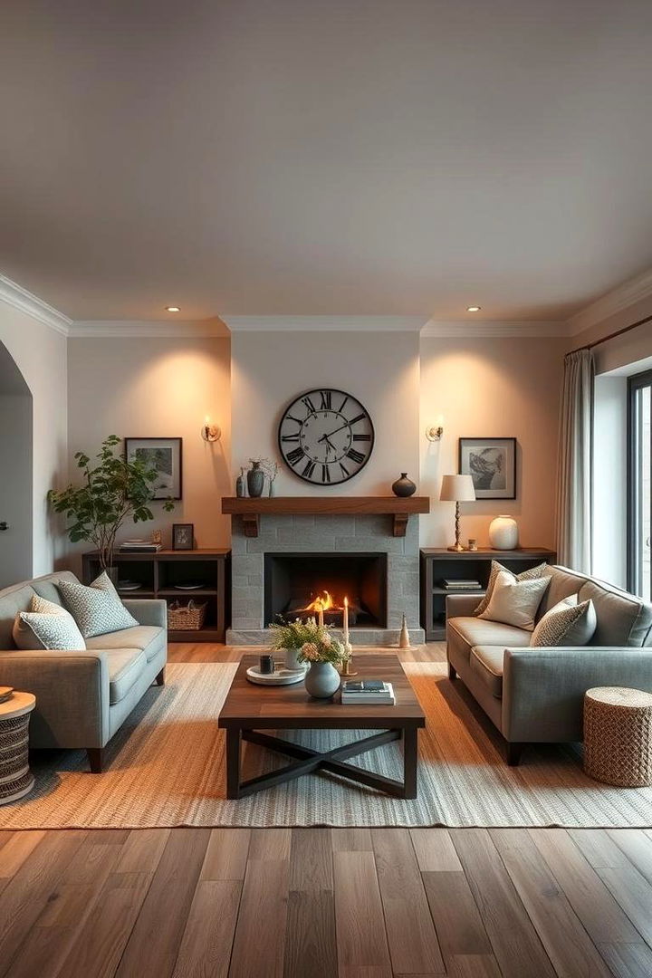 Serene Ambient Settings - 22 Country Living Room Ideas