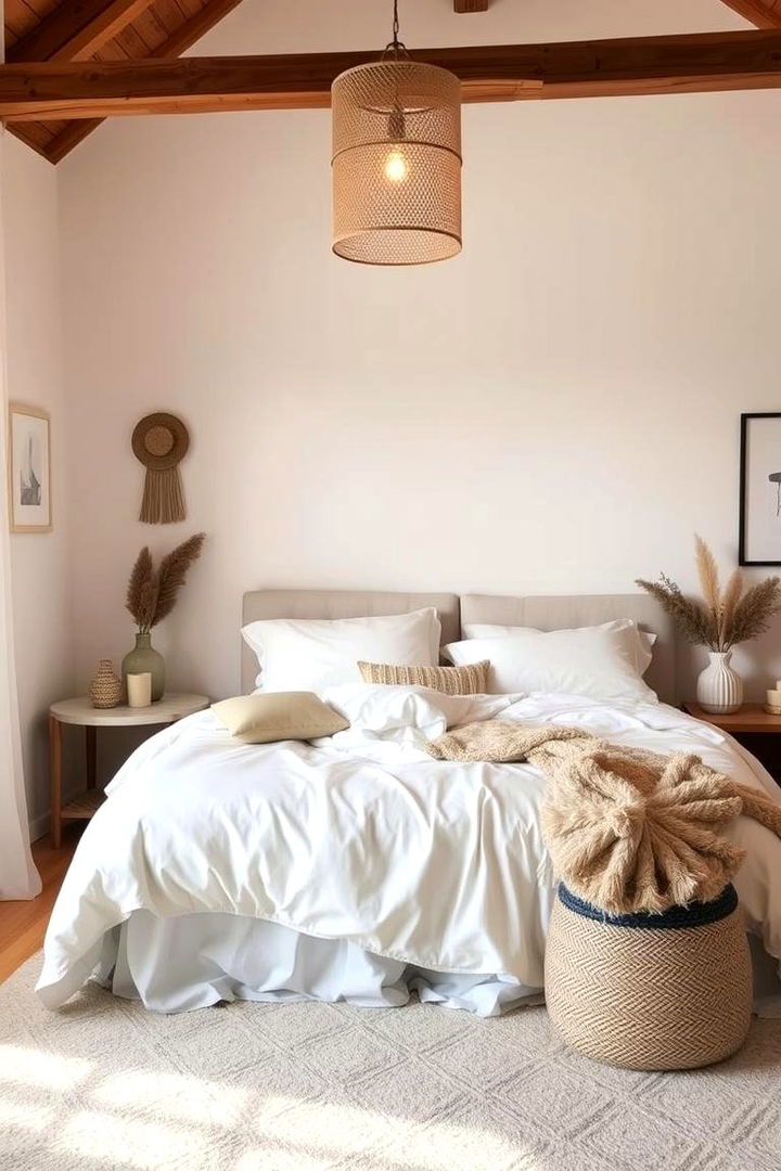 Serene Bedroom Retreats - 22 Boho-scandinavian Design and Decor Ideas