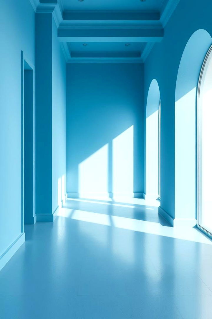 Serene Blue Hues - 22 Floor and Wall Color Ideas