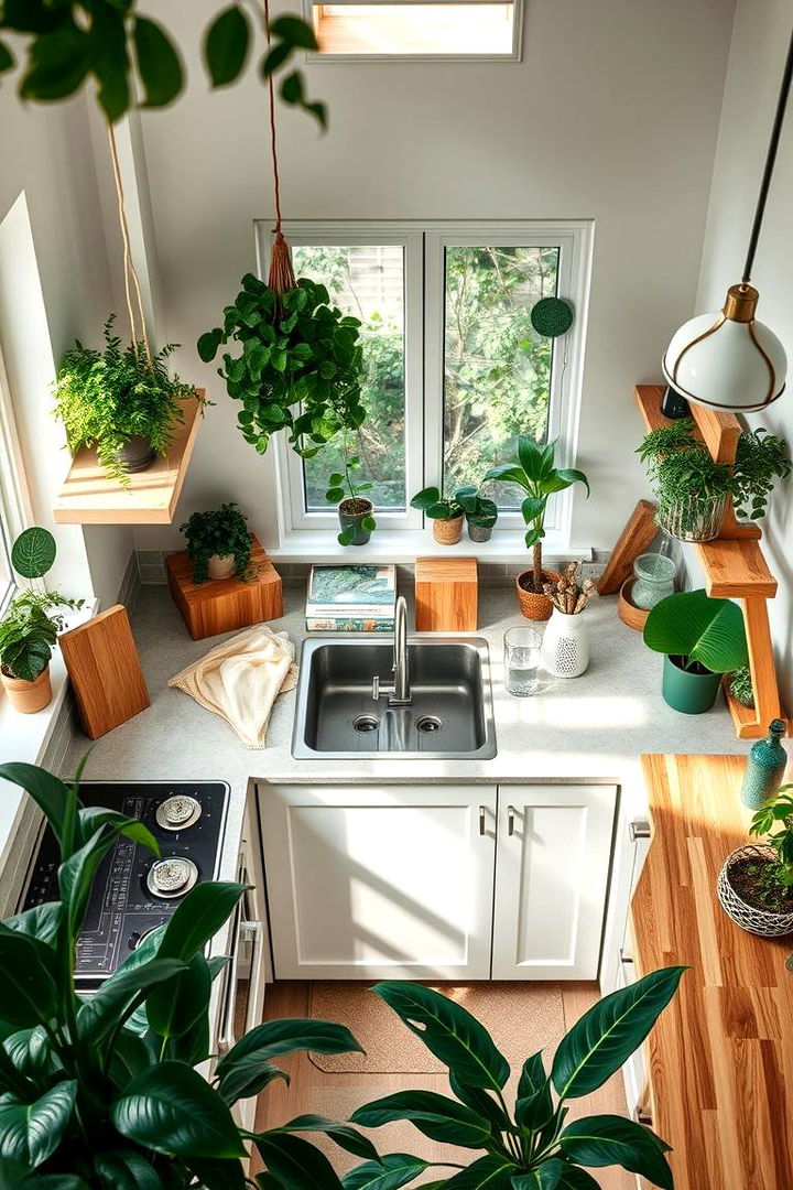 Serene Green Touches - 22 Colorful Kitchen Ideas