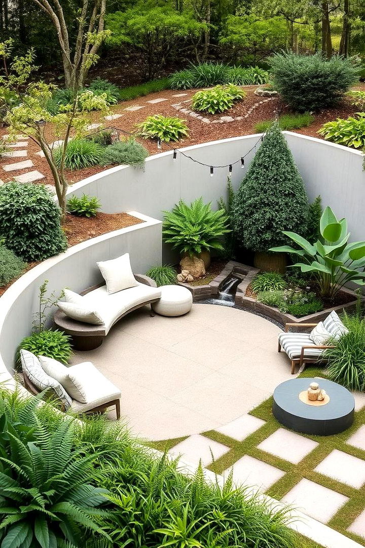 Serene Meditation Corners - 22 Down Sloped Backyard Ideas