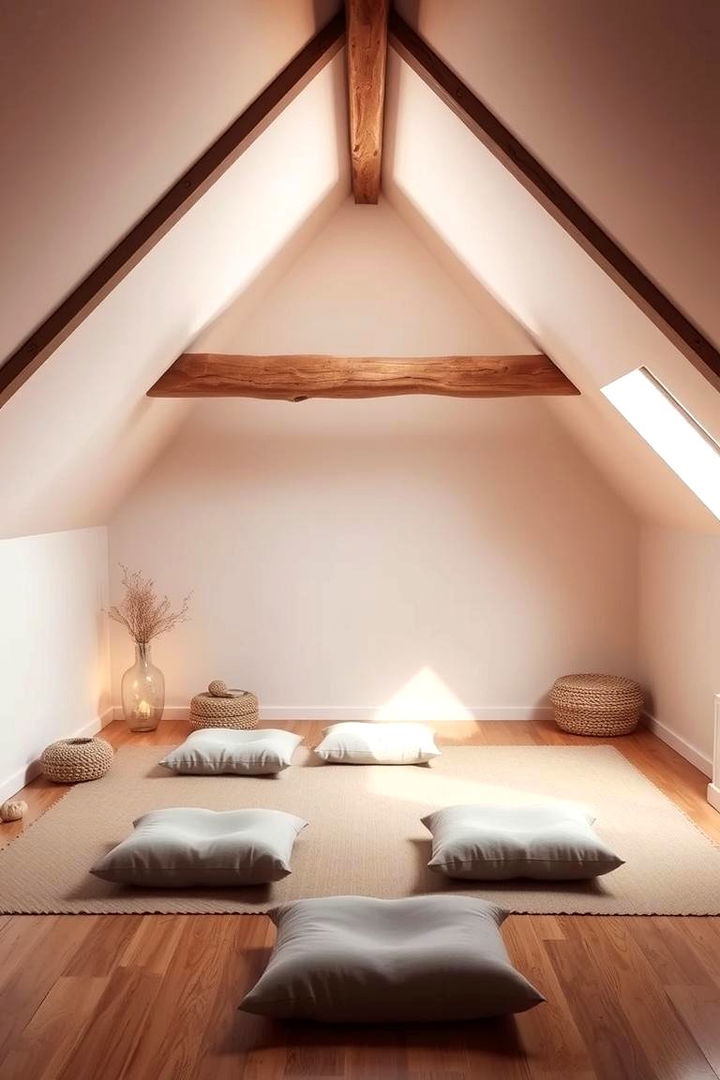 Serene Meditation Room Attic - 22 attic room ideas