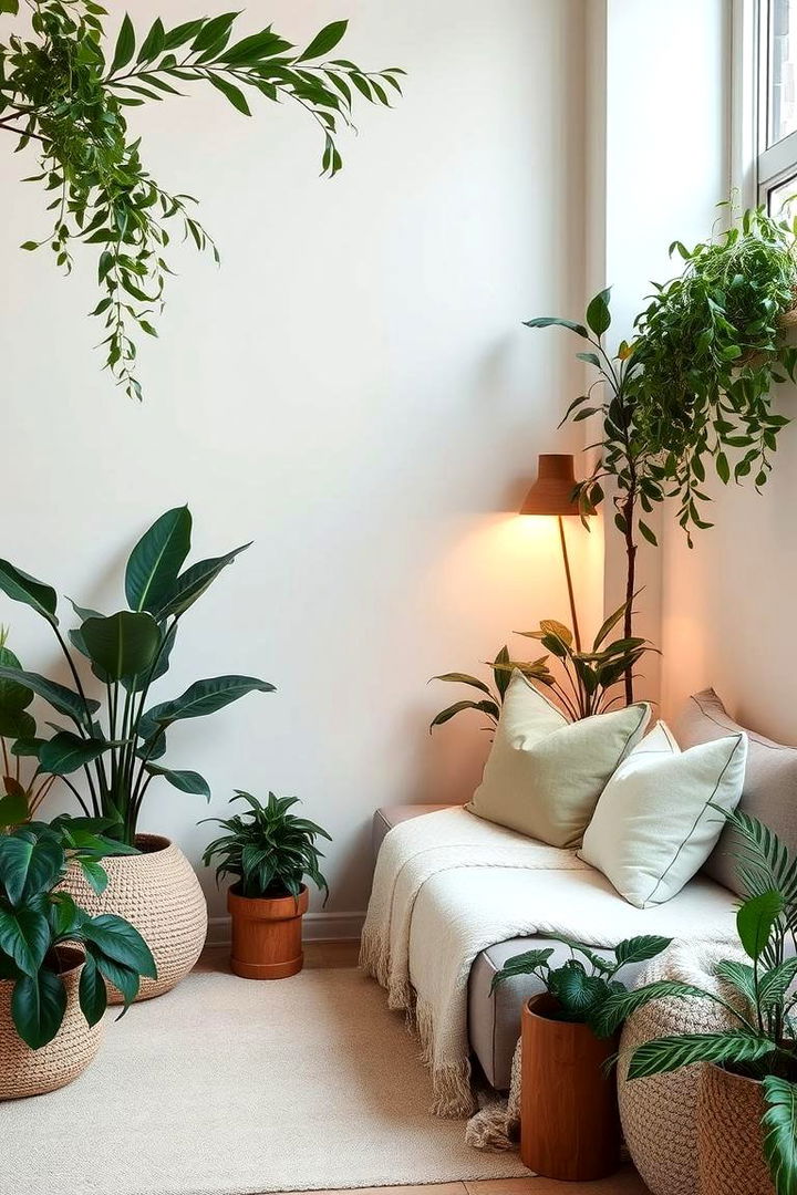 Serene Plant Retreat Corners - 22 Plant Room Ideas
