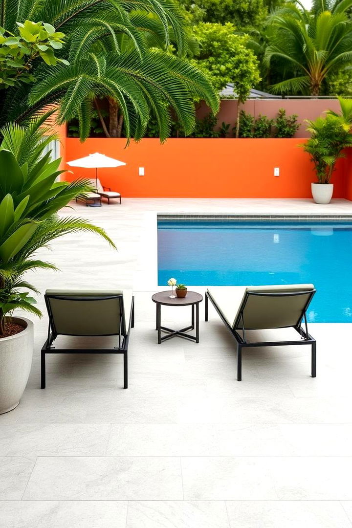 Serene Poolside Escape Deck - 22 Large Deck Ideas