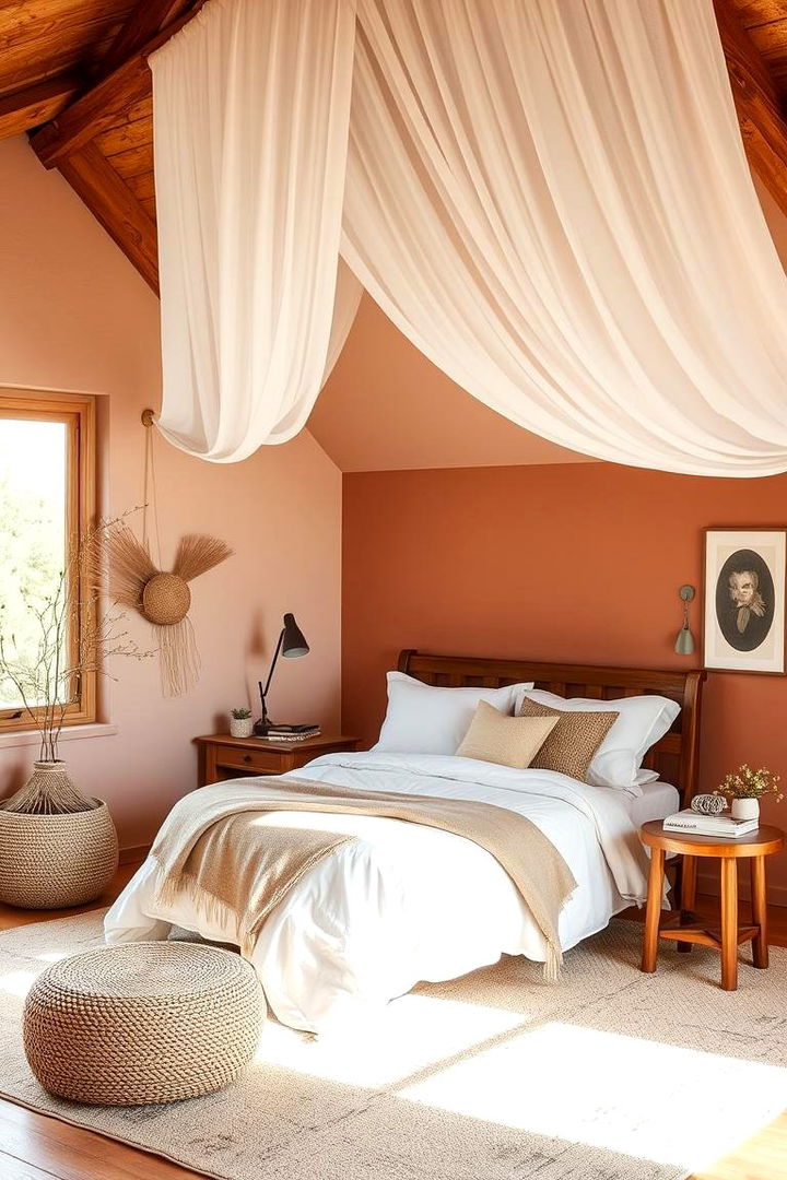 Serene Rust Retreat - 22 Rust Bedroom Ideas