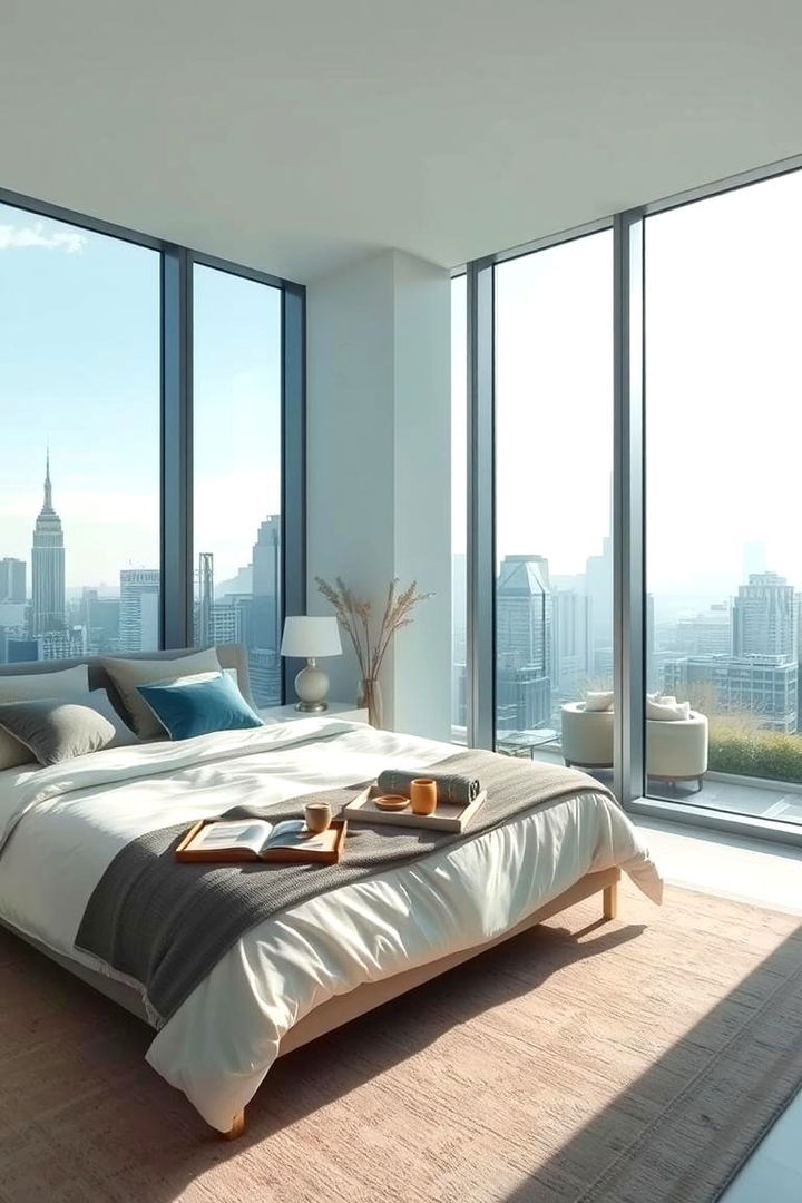 Serene Skylines - 22 Light Blue Bedroom Ideas