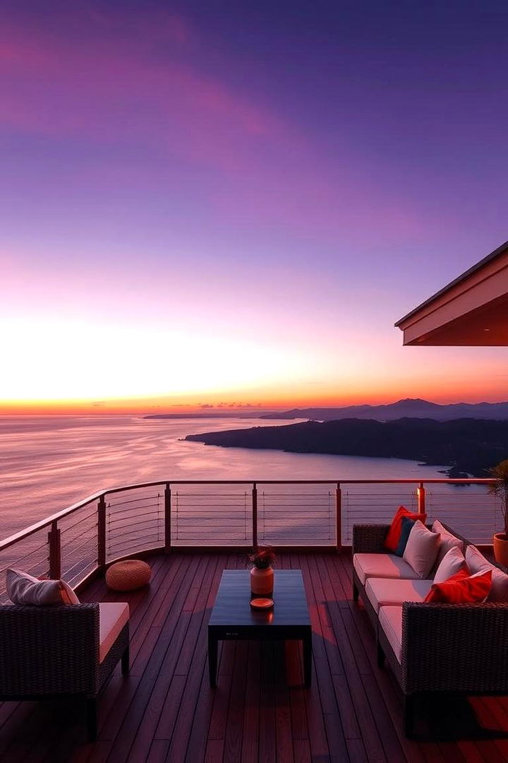 Serene Sunset Watch Deck - 22 2nd Floor Deck Ideas