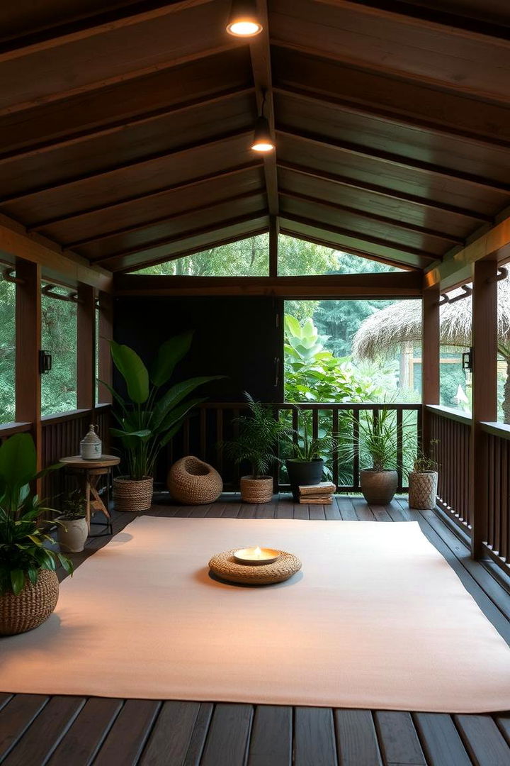 Serene Under Deck Meditation Space - 22 Under Deck Ideas