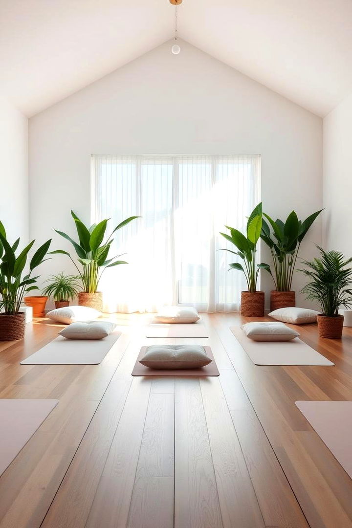 Serene Yoga Sanctuary - 22 Morning Room Ideas