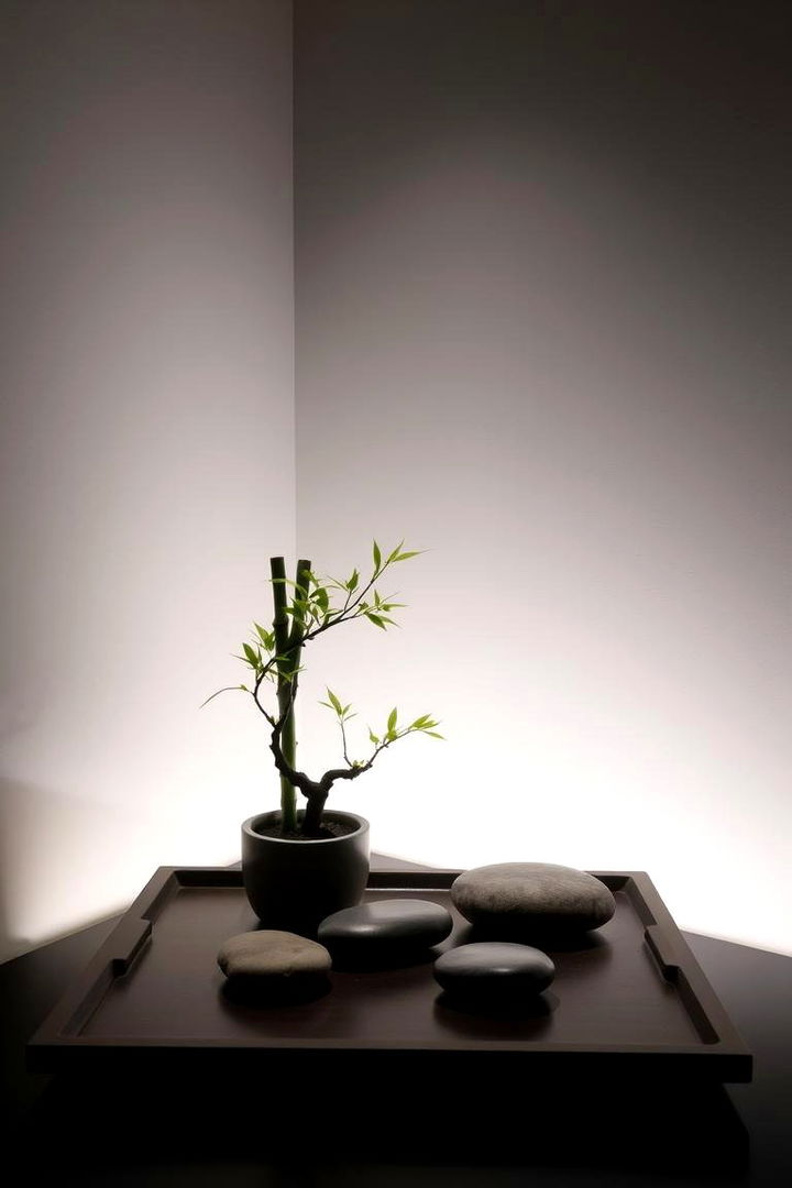Serene Zen Corner - 22 Indoor Garden Ideas