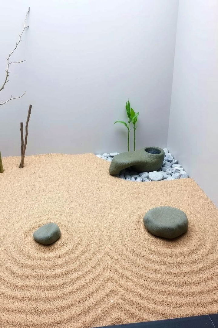 Serene Zen Garden Corner - 22 Florida Backyard Ideas