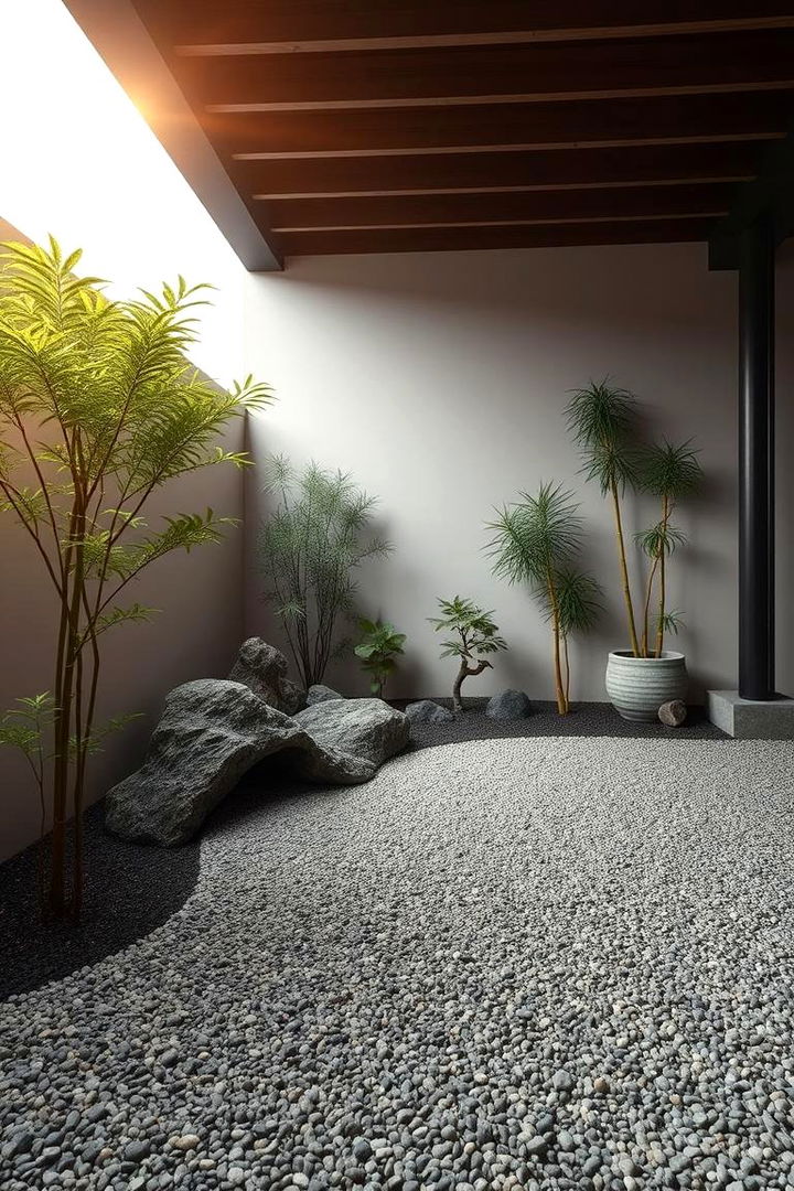 Serene Zen Garden Spaces - 22 Front Yard Landscaping Ideas