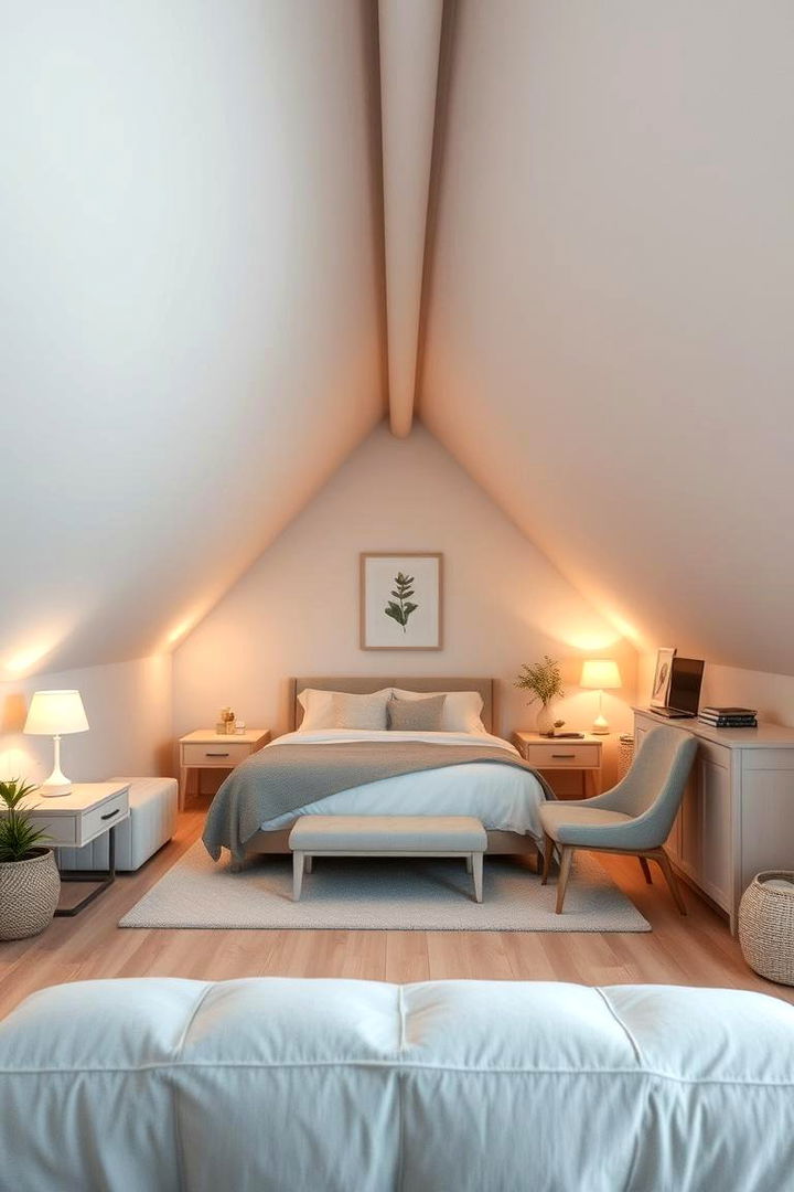 Serenity and Calm Decor - 22 Attic Bedroom Ideas