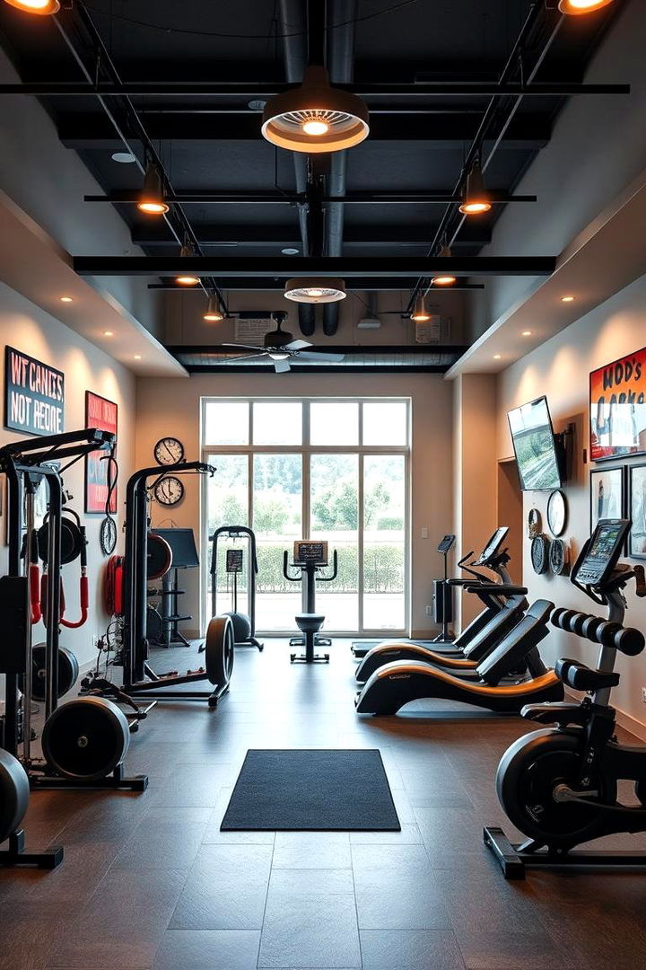 Set Up an Energetic Home Gym - 22 Spare Room Ideas